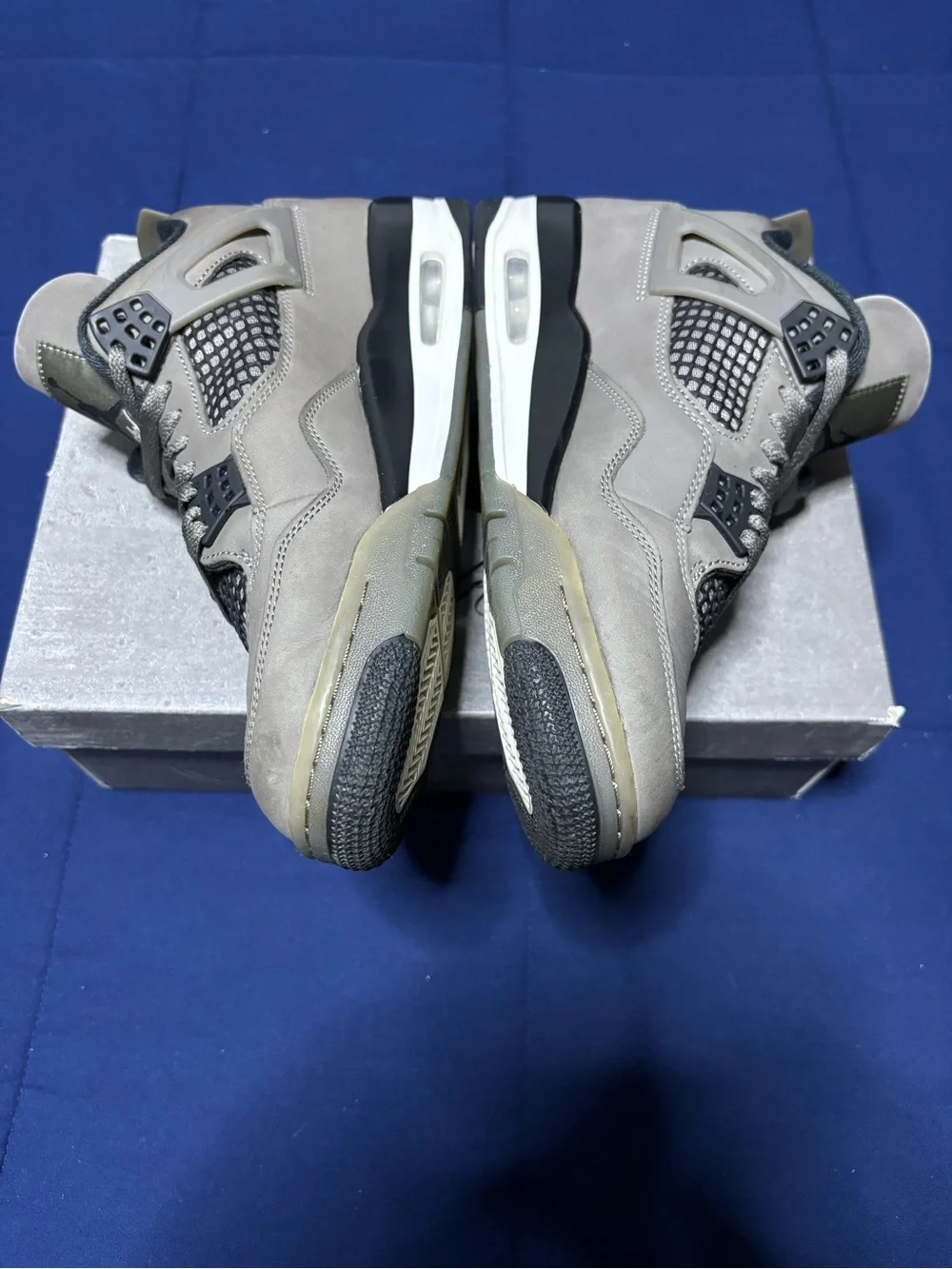Jordan 4 Retro Cave Stone 2025 Size 10